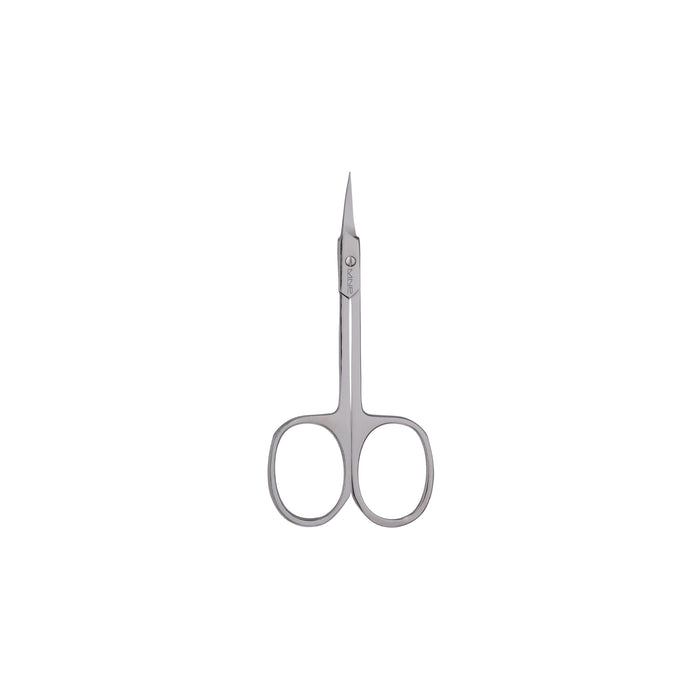 CUTICLE SCISSORS WITH CURVED TIP